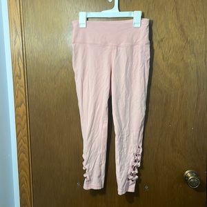 Pink capris size small
